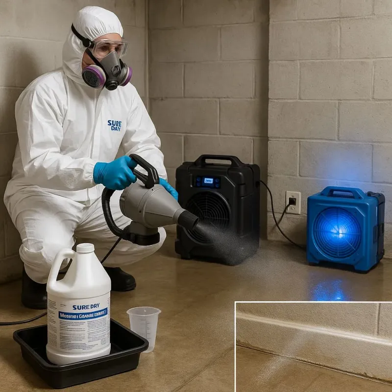 Sanitization and Odor Removal process in Moravia, NY